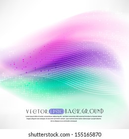 Abstract white background.The illustration contains transparency and effects. EPS10