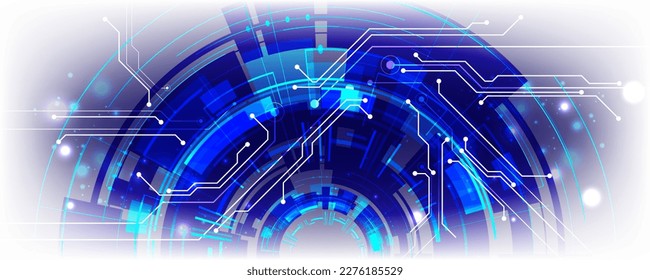 Abstract white background image, technology communication network concept.