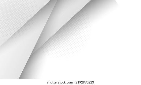 abstract white background with layered element. vector illustration