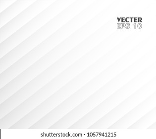 Abstract white Background, light and shadow ,Vector