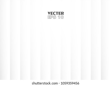 Abstract white Background, light and shadow ,Vector