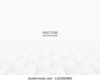 Abstract white Background, light and shadow ,Vector