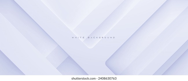 Resumen de fondo blanco. Vector de diseño abstracto de capas superpuestas de línea.