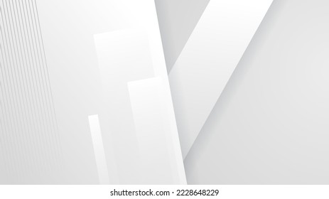 Abstract white background with lines stripes