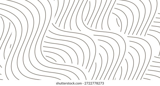 Abstrakter weißer Hintergrund von Linien. Wellenlinienzeichnung