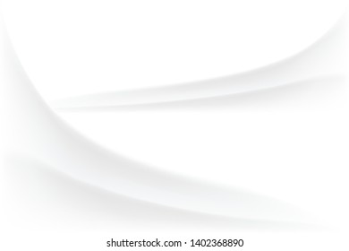 Abstract white background liquid smooth flow.