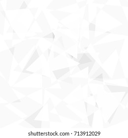Abstract White background low poly vector illustration