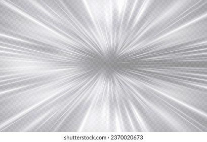 Abstract white background of luminous lines. Neon lines. Laser rays. Abstract blue light lines on dark background. Futuristic technology style. Vector illustration road.