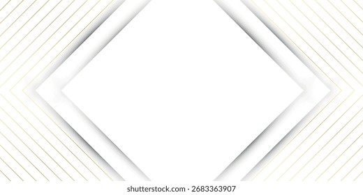 Fondo blanco Abstractas con trazos dorados lujosos y modernos. Elemento gráfico minimalista para carteles, portadas, Anuncios, volantes, folletos y presentaciones. VOL. 7