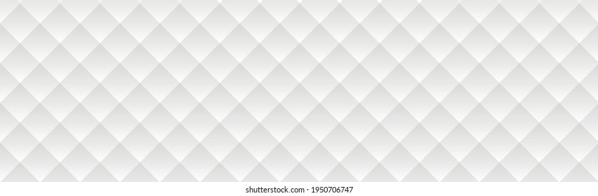 Abstract white background with many identical rhombuses - Vector illustration