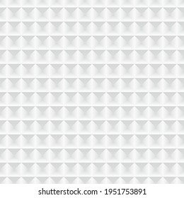 Abstract white background with many identical rhombuses - Vector illustration