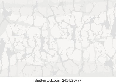 Abstract white background with marble texture. Decorative stone texture pattern. Vector banner.