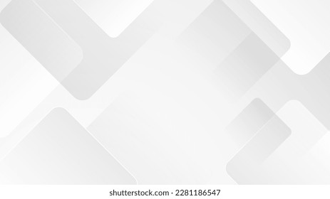 Abstract white background. Minimal geometric white light background abstract design.