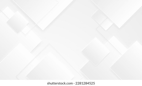 Abstract white background. Minimal geometric white light background abstract design.