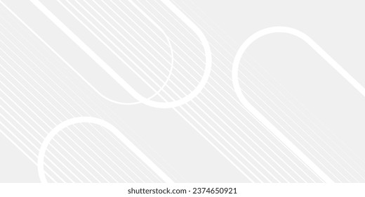 Resumen de fondo blanco. Diseño abstracto de fondo geométrico mínimo de luz blanca.ilustración vectorial