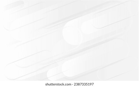 Resumen de fondo blanco. Diseño abstracto de fondo geométrico mínimo de luz blanca.