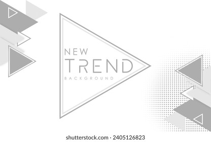 Abstract white background. Minimal geometric white light background abstract design.