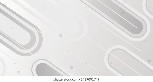Fondo blanco abstracto. Diseño abstracto geométrico minimalista de fondo de luz blanca.
