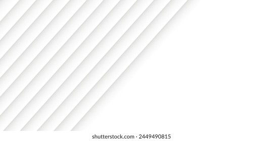 Abstract white background. Minimal geometric white light background abstract design.