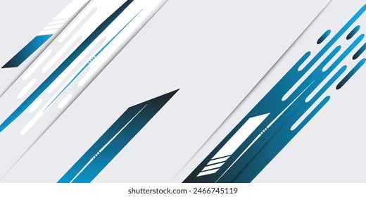 Fondo blanco Abstractas. Diseño abstracto geométrico mínimo del fondo blanco y azul de la luz.