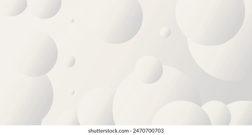 Abstract white background. Minimal geometric white light background abstract design.