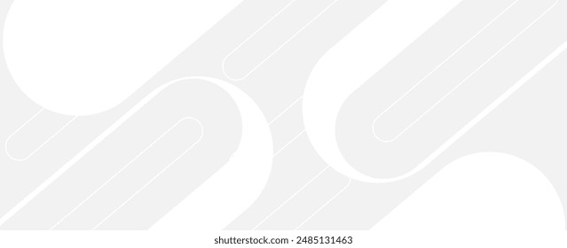 Abstract white background. Minimal geometric white light background abstract design.