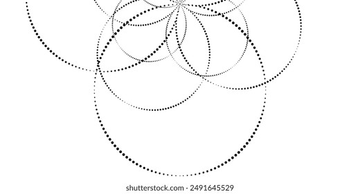 Abstract white background. Minimal geometric white light background abstract design. dots