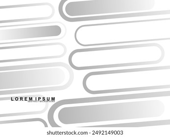 Abstract white background. Minimal geometric gray gradient white light background abstract design. Gray gradient pattern white background.