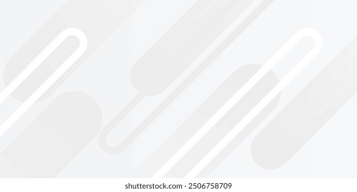 Abstract white background. Minimal geometric white light background abstract design