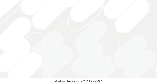 Abstractas fondo blanco. Diseño abstracto geométrico mínimo del fondo de la luz blanca.
