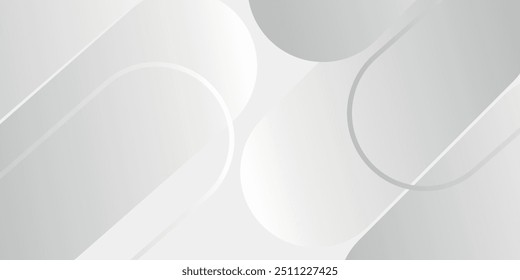 Abstract white background. Minimal geometric white light background abstract design.