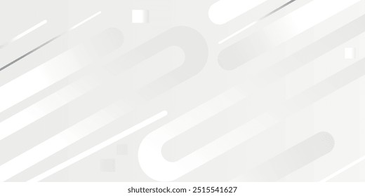 Abstract white background. Minimal geometric white light background abstract