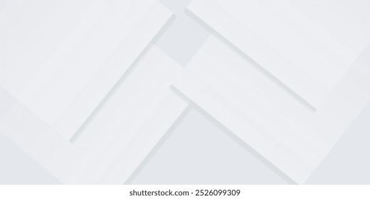 Abstractas fondo blanco. Diseño abstracto geométrico mínimo del fondo de la luz blanca.