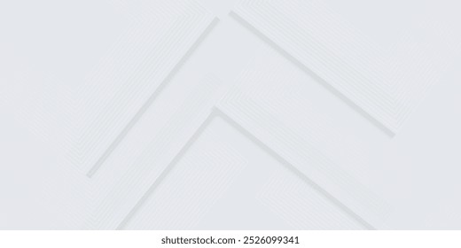Abstract white background. Minimal geometric white light background abstract design.