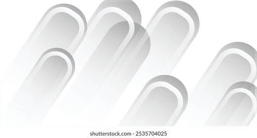 Abstract white background. Minimal geometric white