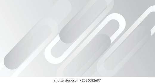 Abstract white background. Minimal geometric white light background abstract design