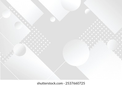 Abstract white background. Minimal geometric white light background abstract design.