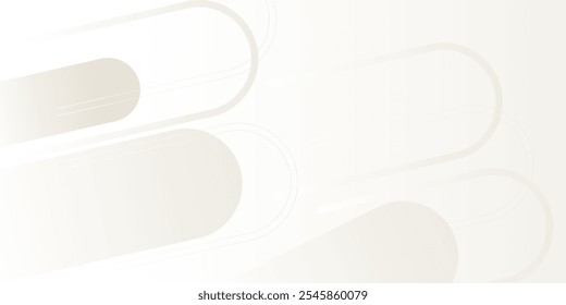 Abstract white background. Minimal geometric white light background abstract design.