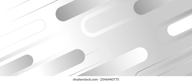 Abstrakter weißer Hintergrund. Minimales geometrisches weißes Licht für Präsentation, Tapete, Banner, Poster usw.