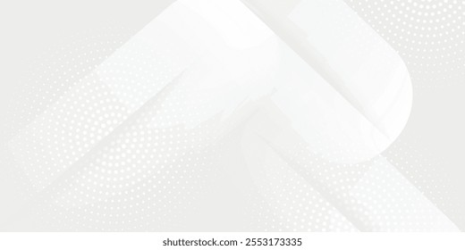 Abstract white background. Minimal geometric white light background abstract design.