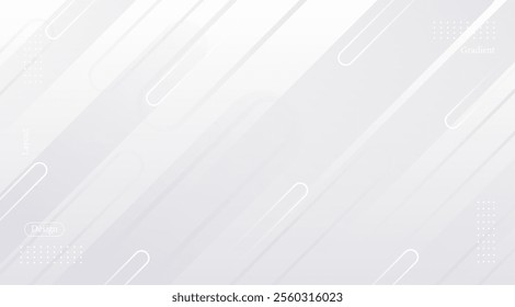Abstract white background. Minimal geometric white light background abstract design. suitable for banners, posters, web, cards, backgrounds