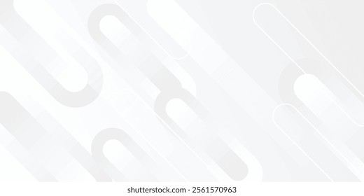 Abstract white background. Minimal geometric white light background abstract design.