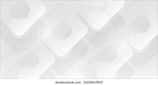 Abstract white background. Minimal geometric white light background abstract design.