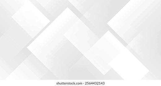 Abstract white background. Minimal geometric white light background abstract design.