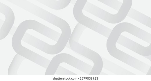 Abstract white background. Minimal geometric white light background abstract design.