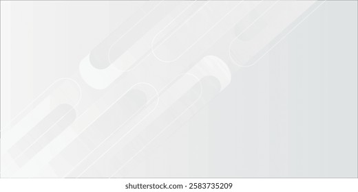 Abstract white background. Minimal geometric white light background abstract design.