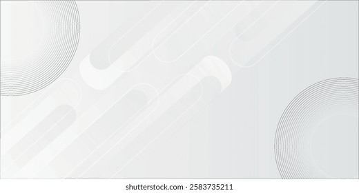 Abstract white background. Minimal geometric white light background abstract design.
