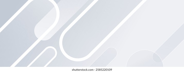 Abstract white background with a minimal geometric design, featuring soft light effects. Perfect for modern branding, presentations, and digital projects.