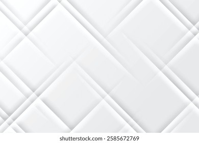 Abstract white background. Minimal geometric white light background abstract design.