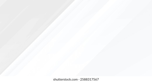Abstract white background. Minimal geometric white light background modern